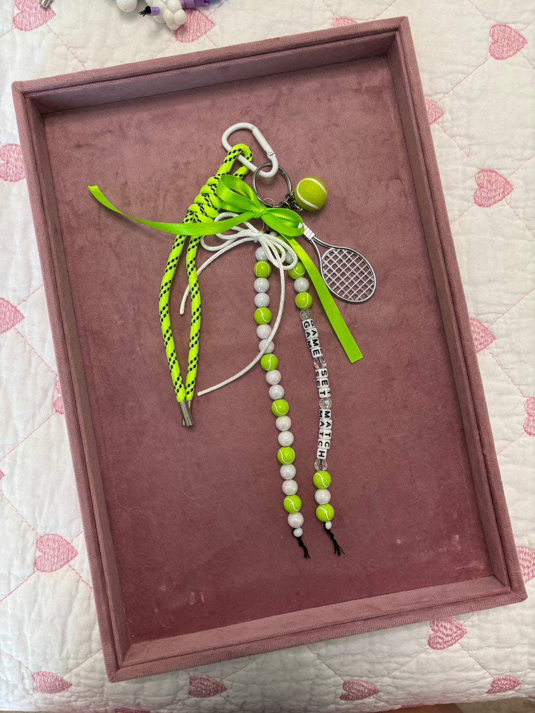Game, Set, Match Bag Charm