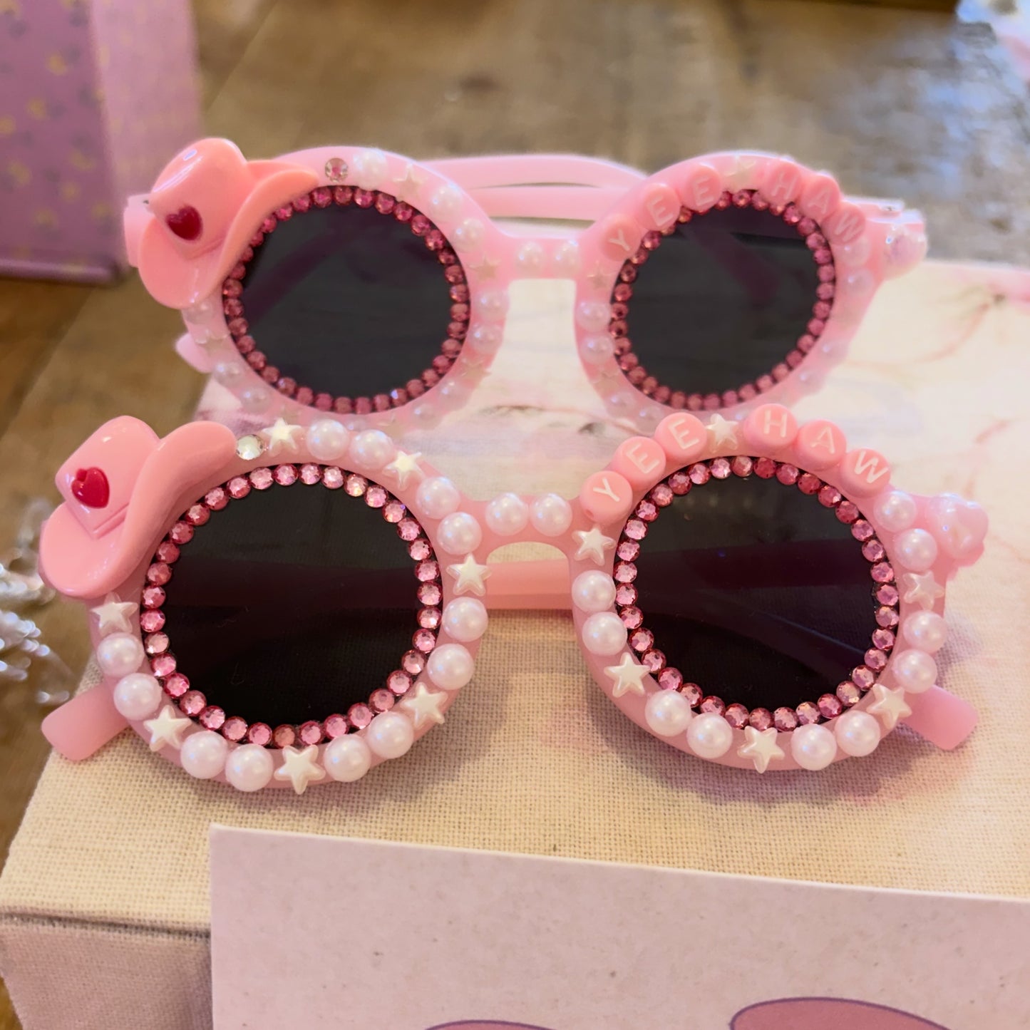 Yee Haw Pink Sunglasses | Kids Statement Sunglasses