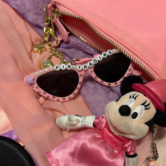 Pin Trading Pink Sunnies
