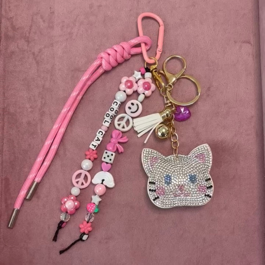 Cool Cat Bag Charm