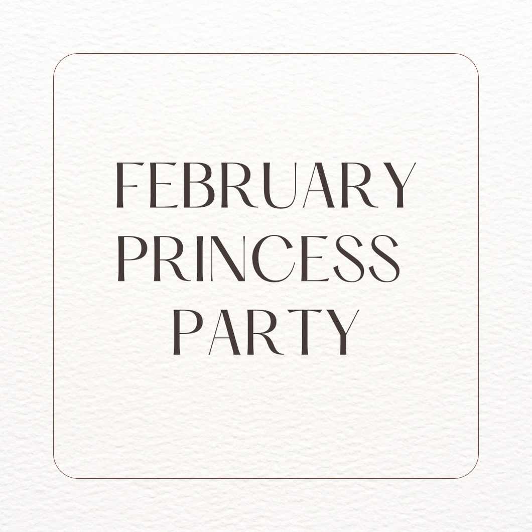 February Princess Party Child Ticket