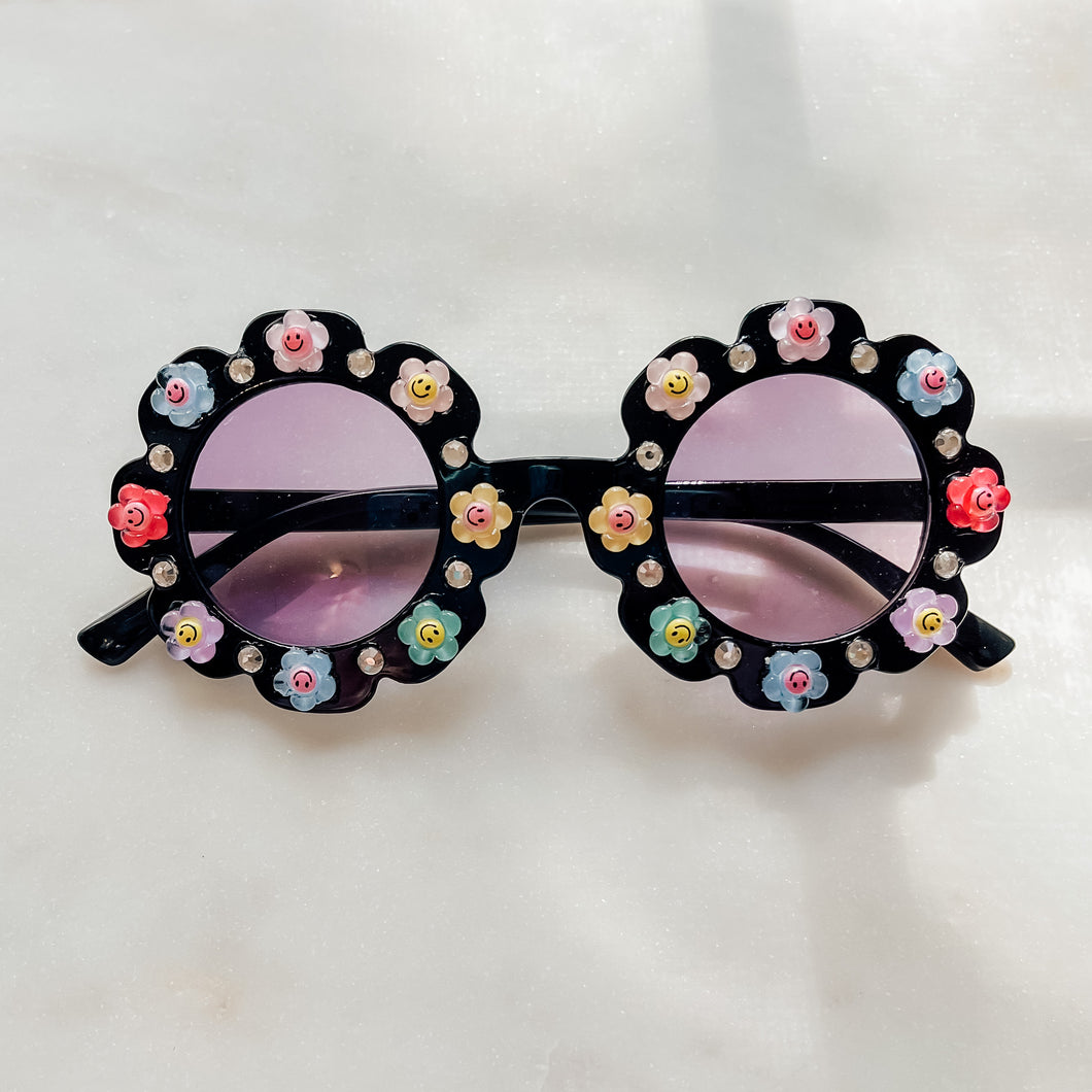 Multi Flower Kids Sunglasses